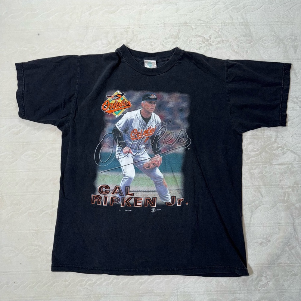 vintage 1997 Baltimore Orioles‎ Cal Ripken Jr. T-shirt